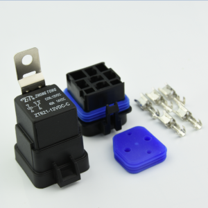 OEM Customized Relay (jd1914/jd1912) - ZT621-12V-C-T with socket, pins – Zhongtong Electrical