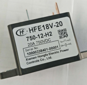 Automobile relay HFE18V-20/750-12-H2 Contactor for New Energy Vehicle Charging Pile